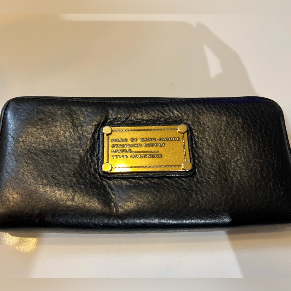 Marc By Marc Jacobs Black Wallet